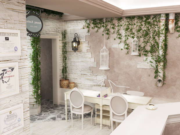 Фото из портфолио Салон красоты г.Краснодар – фотографии дизайна интерьеров на INMYROOM