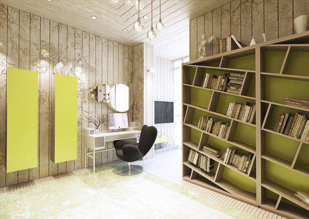 Фото из портфолио Мансардная квартира в Санкт-Петербурге  – фотографии дизайна интерьеров на INMYROOM