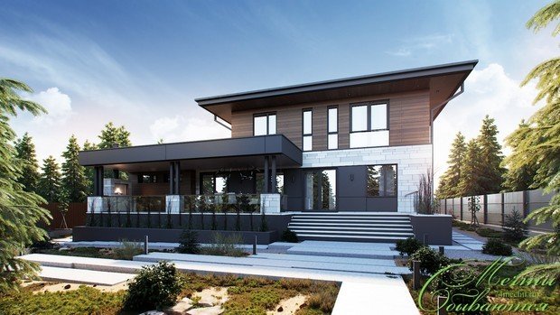 Фото из портфолио Современная реконструкция – фотографии дизайна интерьеров на INMYROOM