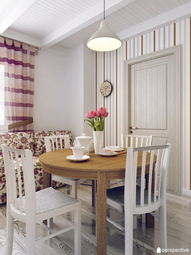 Фото из портфолио Кухня. Дизайн светлой квартиры – фотографии дизайна интерьеров на InMyRoom.ru