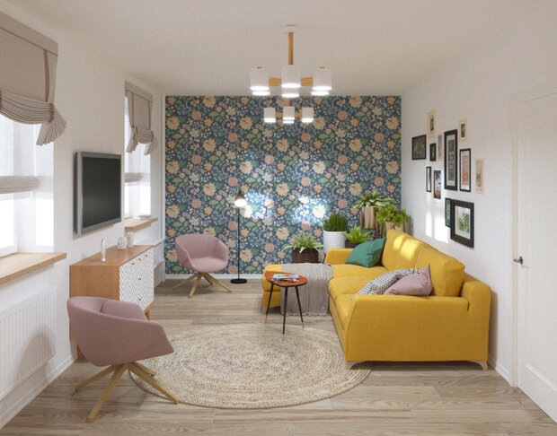 Фото из портфолио Квартира в скандинавском стиле – фотографии дизайна интерьеров на INMYROOM