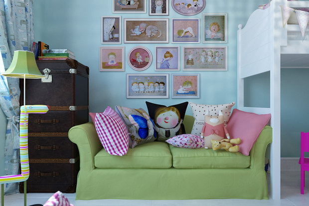 Фото из портфолио Дизайн-проект квартиры. – фотографии дизайна интерьеров на INMYROOM