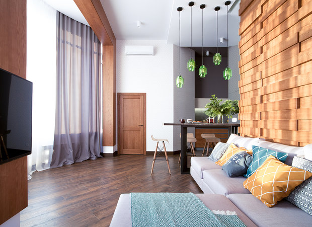 Фото из портфолио 77м2 Eco Реализация – фотографии дизайна интерьеров на INMYROOM