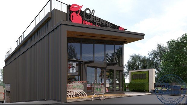 Фото из портфолио Небольшой магазин в загородном посёлке – фотографии дизайна интерьеров на INMYROOM