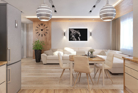 3-комнатная квартира, площадь 85 м2, Сургут