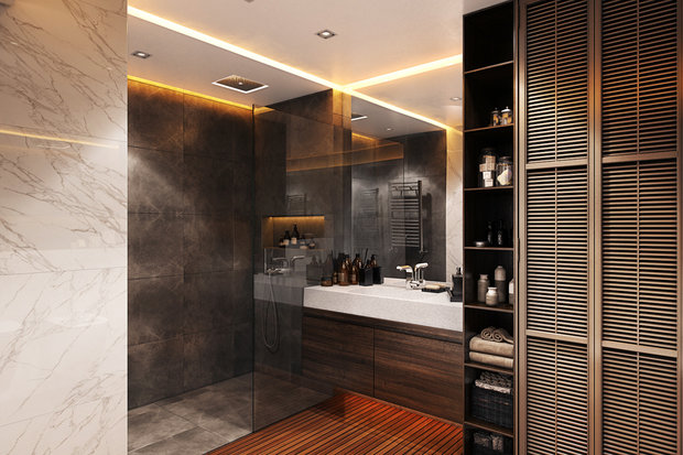 Фото из портфолио Квартира на ул.Глухарская – фотографии дизайна интерьеров на INMYROOM