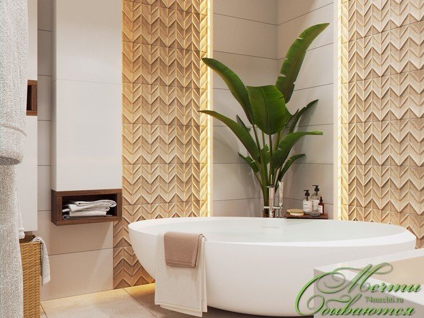 Фото из портфолио Лёгкая неоклассика в ванных комнатах – фотографии дизайна интерьеров на INMYROOM