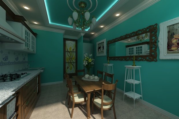 Фото из портфолио Квартира в английском стиле  – фотографии дизайна интерьеров на INMYROOM