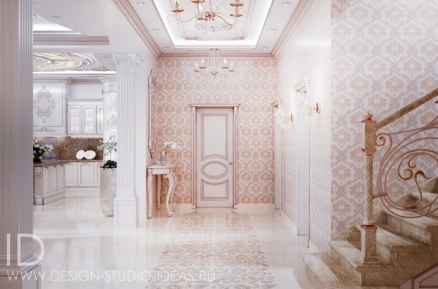 Фото из портфолио ДОМ В КЛАССИЧЕСКОМ СТИЛЕ В БЕЛОГОРСКЕ, 326 М² – фотографии дизайна интерьеров на INMYROOM