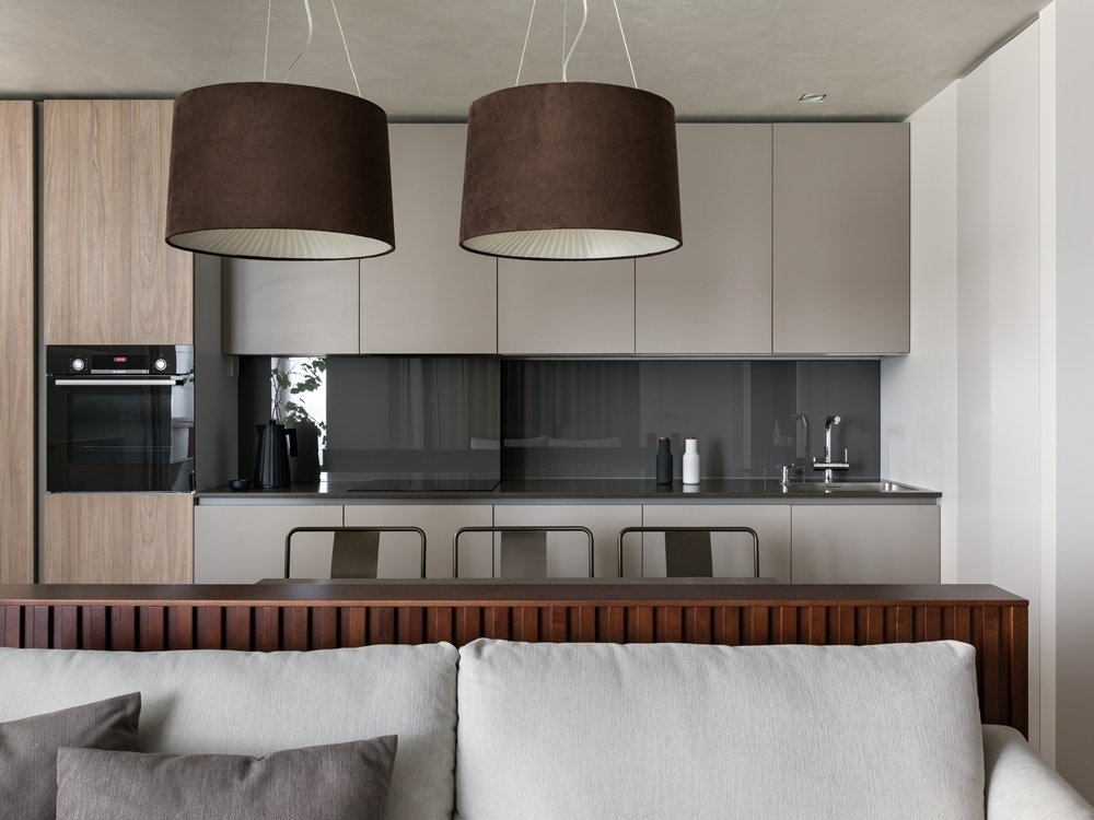 Фотография: Кухня и столовая в стиле Современный, Квартира, Проект дня, Минск, Евгения Лыкасова, 4 и больше, Более 90 метров – фото на INMYROOM Фотография: Кухня и столовая в стиле Современный, Квартира, Проект дня, Минск, Евгения Лыкасова, 4 и больше, Более 90 метров – фото на INMYROOM