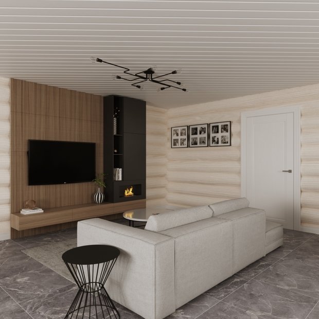 Фото из портфолио Бревенчатый дом – фотографии дизайна интерьеров на INMYROOM