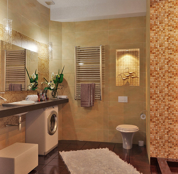 Фото из портфолио КВАРТИРА 63 КВ. МЕТРОВ Современный стиль – фотографии дизайна интерьеров на INMYROOM