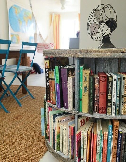 Фотография:  в стиле Лофт, Хранение, Стиль жизни, Советы, Библиотека – фото на INMYROOM