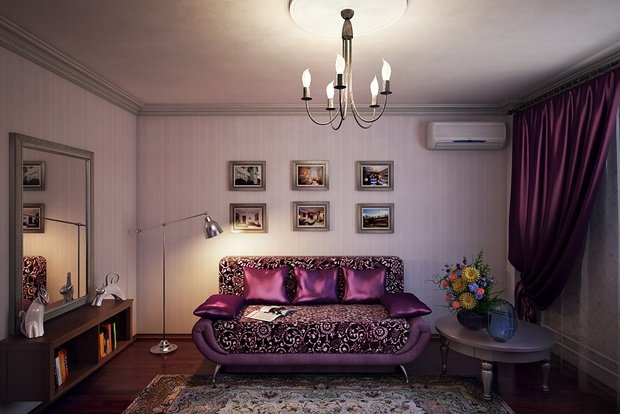 Фото из портфолио Гостиная в тёмных тонах – фотографии дизайна интерьеров на INMYROOM