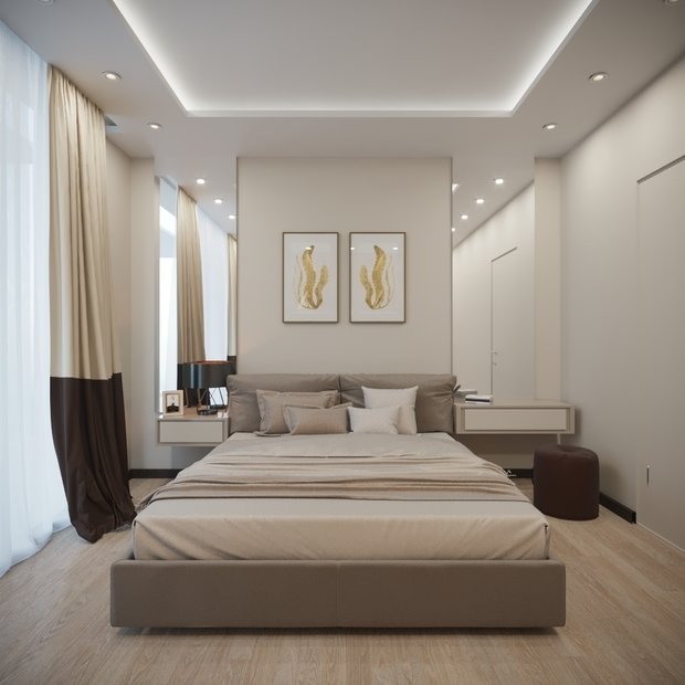 Фото из портфолио Солнечное – фотографии дизайна интерьеров на INMYROOM