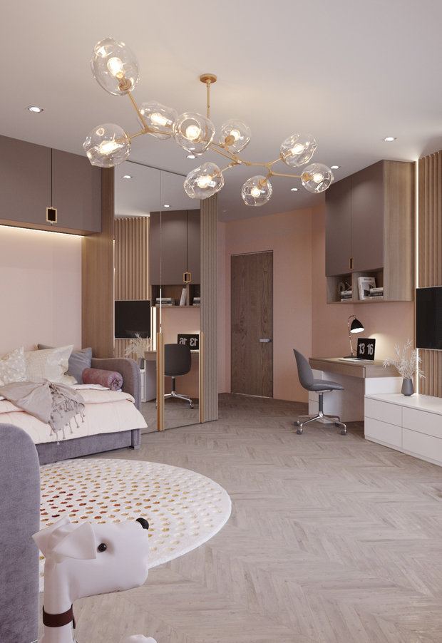 Фото из портфолио 160 м² ЖК Дыхание – фотографии дизайна интерьеров на INMYROOM