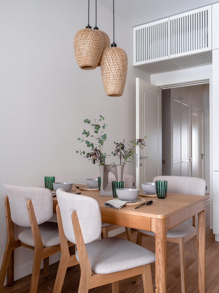 Фотография: Кухня и столовая в стиле Современный, Квартира, Проект дня, Москва, Эко, 2 комнаты, 60-90 метров, Лина Савина – фото на INMYROOM Фотография: Кухня и столовая в стиле Современный, Квартира, Проект дня, Москва, Эко, 2 комнаты, 60-90 метров, Лина Савина – фото на INMYROOM