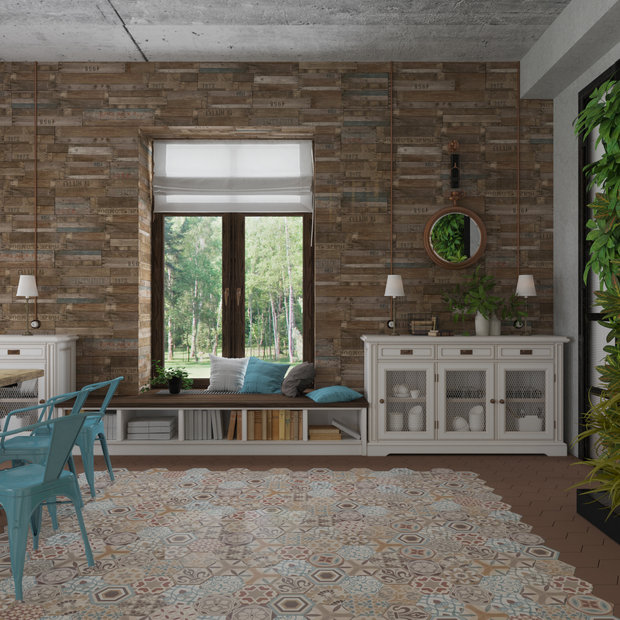 Фотография: Кухня и столовая в стиле Лофт – фото на INMYROOM