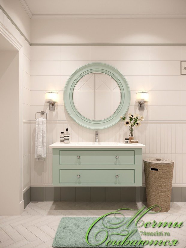 Фото из портфолио Магия чистоты: ванная и санузлы – фотографии дизайна интерьеров на INMYROOM