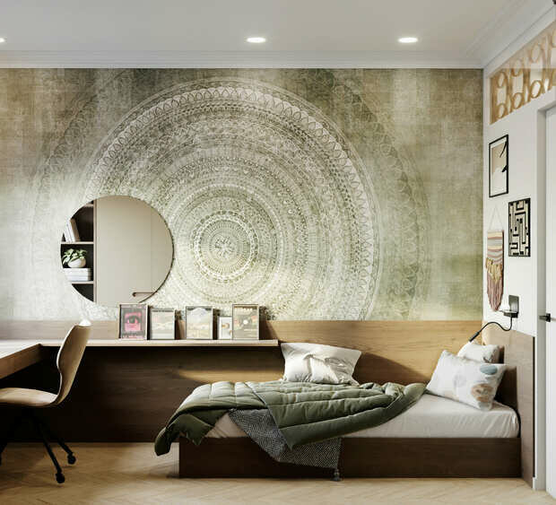 Фотография: Детская в стиле Современный, Эклектика, Классический, Квартира, Проект недели, Санкт-Петербург, Кирпичный дом, 4 и больше, 60-90 метров, Студия дизайна Максимаджи – фото на INMYROOM