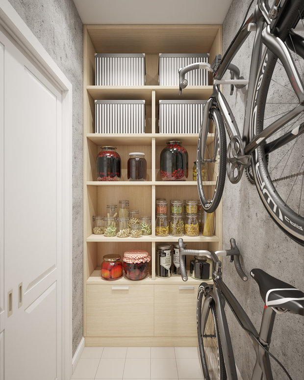 Фотография: Прочее в стиле Скандинавский, Современный, Дом, Проект недели, Дом и дача, Московская область, кухня-гостиная дизайн, Студия 3.14, Таунхаус, Тимур Абдрахманов, Борис Комаровский, Ирина Леготкина, таунхаус с мансардой – фото на INMYROOM