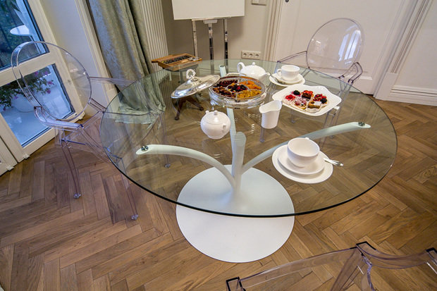 Фотография: Кухня и столовая в стиле Современный, Эклектика, Гостиная, Декор интерьера, Интерьер комнат, Тема месяца – фото на INMYROOM