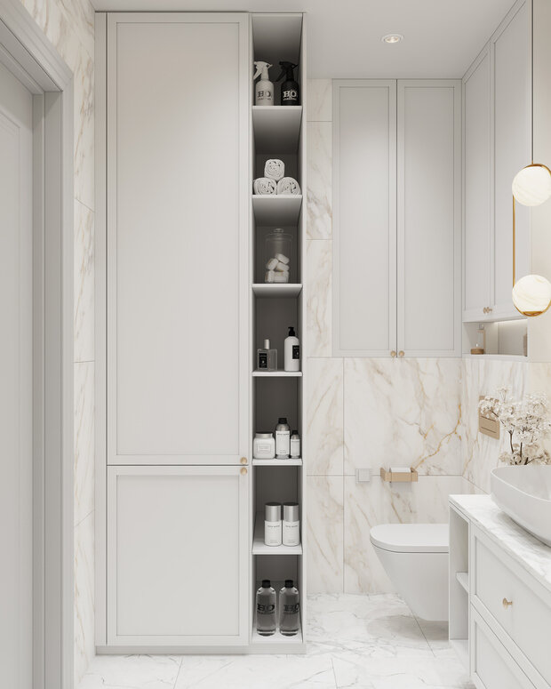 Фото из портфолио Проект квартиры неоклассика – фотографии дизайна интерьеров на INMYROOM