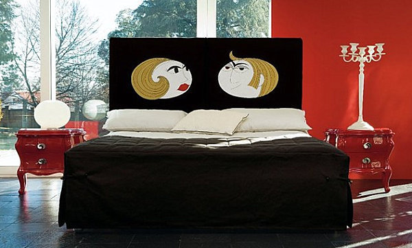 Фотография: Спальня в стиле Эклектика, Декор интерьера, Дом, Декор, Декор дома, Цвет в интерьере – фото на INMYROOM