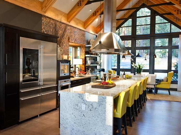 Фотография: Кухня и столовая в стиле Современный, Эклектика, Дом, Дома и квартиры, Проект недели, Дача – фото на INMYROOM Фотография: Кухня и столовая в стиле Современный, Эклектика, Дом, Дома и квартиры, Проект недели, Дача – фото на INMYROOM