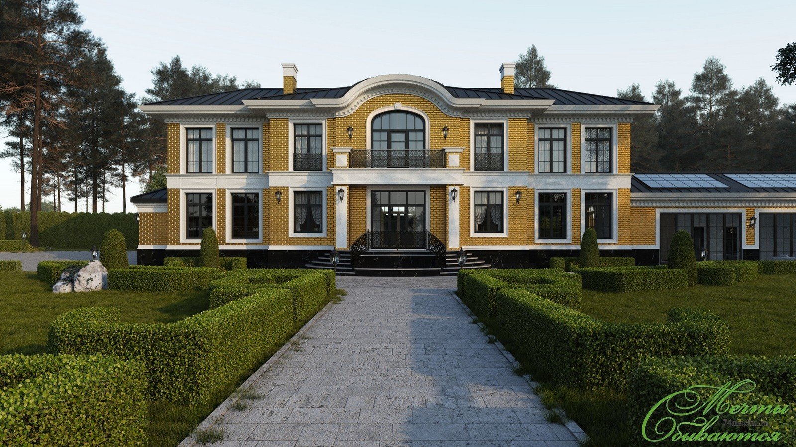 Фото из портфолио Двухэтажный особняк в неоклассическом стиле – фотографии дизайна интерьеров на INMYROOM Фото из портфолио Двухэтажный особняк в неоклассическом стиле – фотографии дизайна интерьеров на INMYROOM