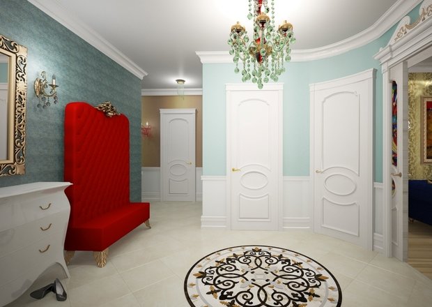 Фото из портфолио Квартира в стиле эклектика – фотографии дизайна интерьеров на INMYROOM