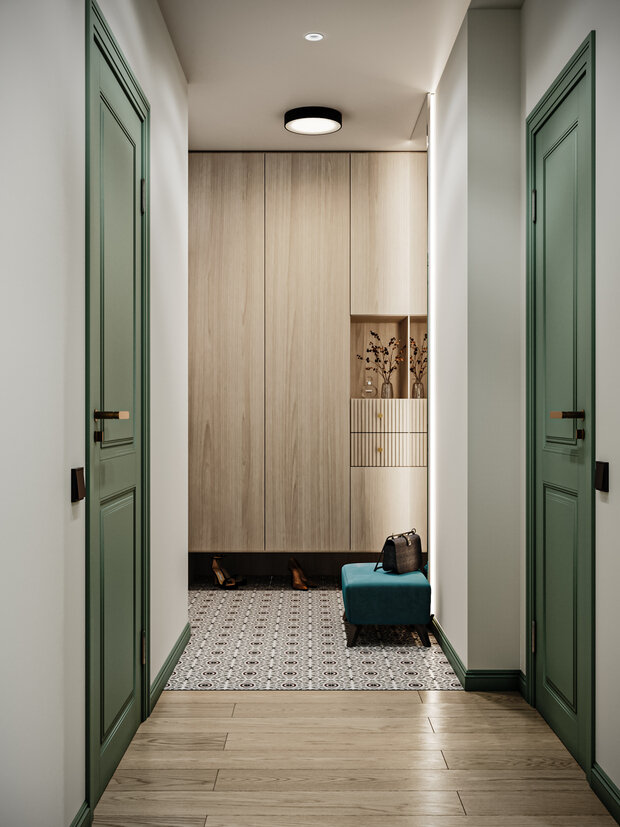 Фото из портфолио Яркая квартира  – фотографии дизайна интерьеров на INMYROOM