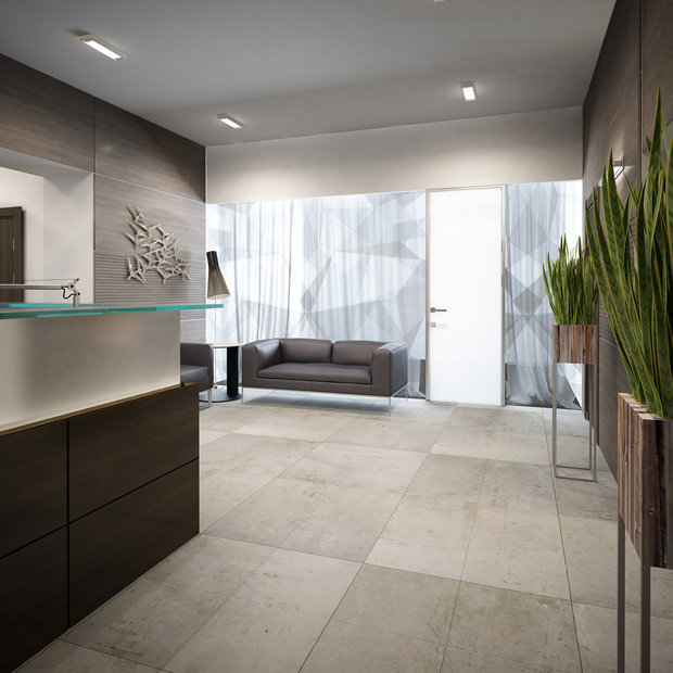 Фото из портфолио Офис компании «РДВ» в современном + эко стиле – фотографии дизайна интерьеров на INMYROOM