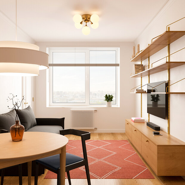 Фото из портфолио ЖК Кварталы 2119 – фотографии дизайна интерьеров на INMYROOM