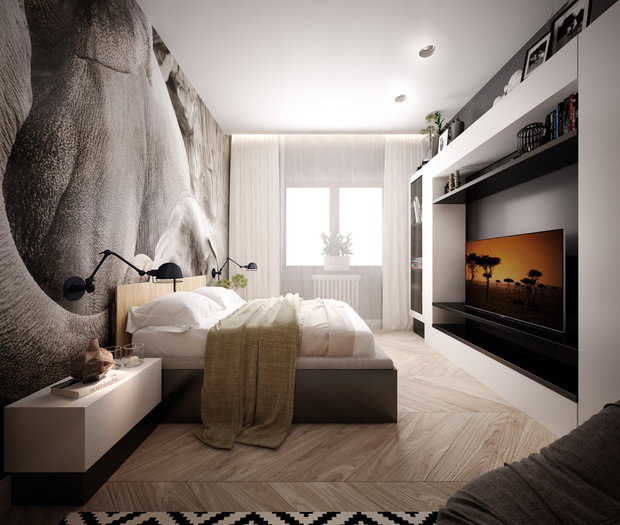 Фото из портфолио Городские джунгли – фотографии дизайна интерьеров на INMYROOM