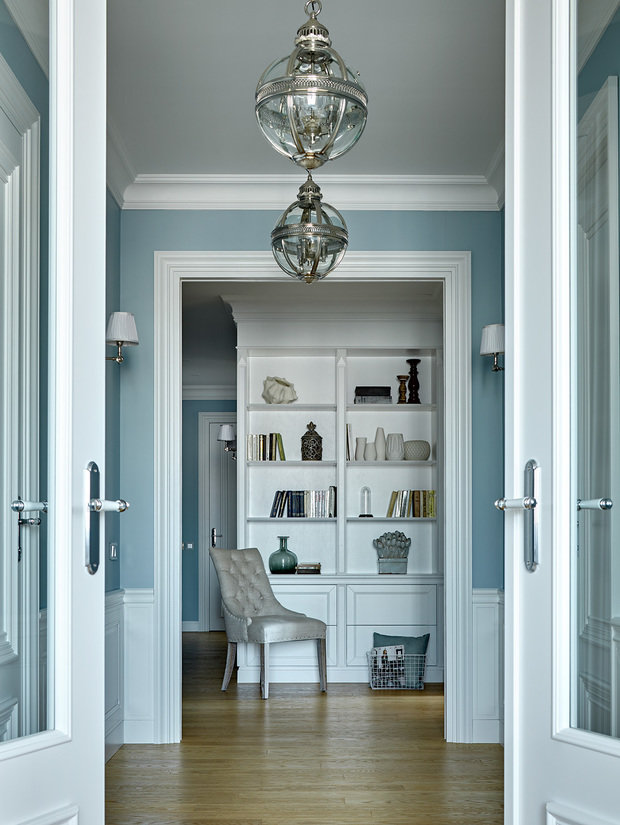 Фотография: Прихожая в стиле Классический, Современный, Квартира, Проект недели, 4 и больше, Более 90 метров, #эксклюзивныепроекты, Екатерина Углова – фото на INMYROOM