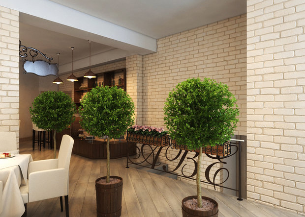 Фото из портфолио Кофейня в Кузьминках – фотографии дизайна интерьеров на INMYROOM