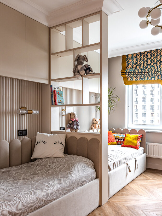 Фотография: Детская в стиле Классический, Современный, Квартира, Проект недели, 3 комнаты, 60-90 метров – фото на INMYROOM