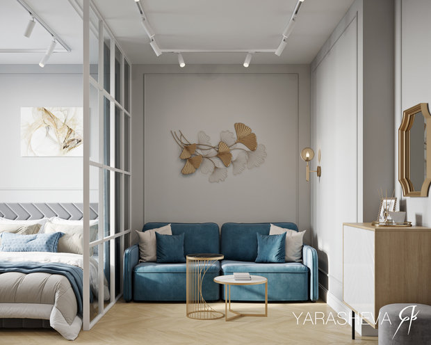 Фото из портфолио ЖК Prime Park 80 м кв. – фотографии дизайна интерьеров на INMYROOM