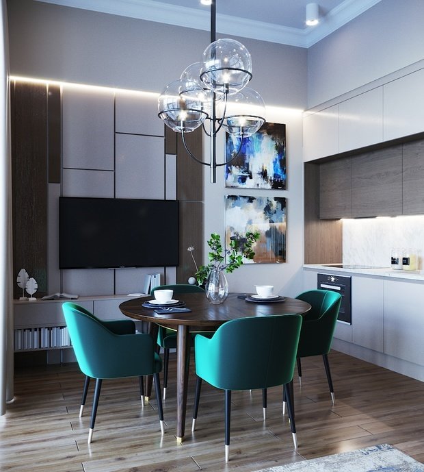 Фото из портфолио Интересные акценты – фотографии дизайна интерьеров на INMYROOM