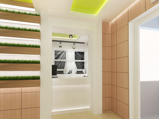 Фото из портфолио Интернет - кафе – фотографии дизайна интерьеров на INMYROOM