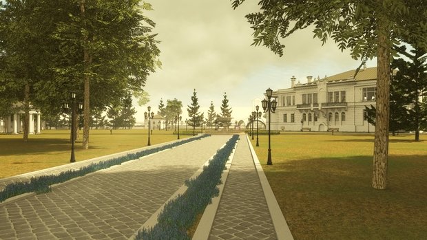 Фото из портфолио Проект реконструкции исторической усадьбы фабриканта В.Т.Асеева в г.Рассказово,Тамбовской области – фотографии дизайна интерьеров на INMYROOM