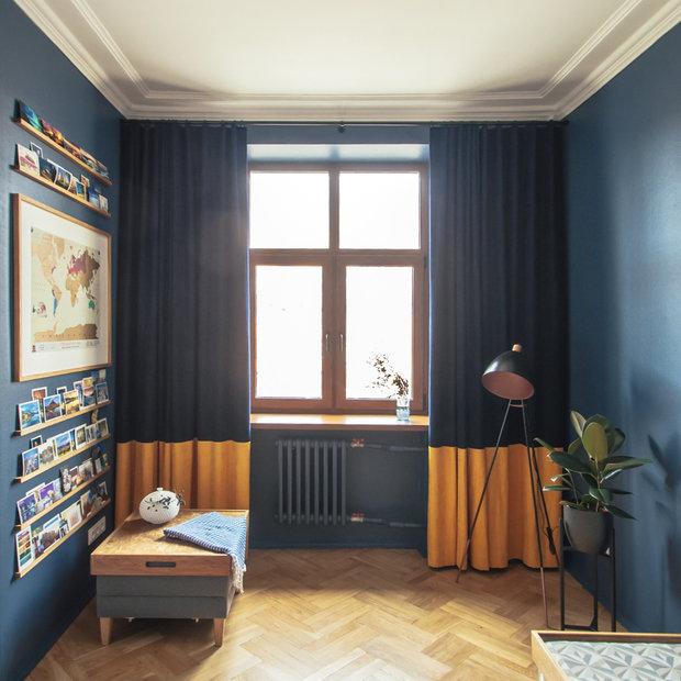 Фото из портфолио РЕАЛИЗОВАННЫЙ ПРОЕКТ ГОСТИНОЙ 🧡 в сталинском доме на проспекте Независимости – фотографии дизайна интерьеров на INMYROOM