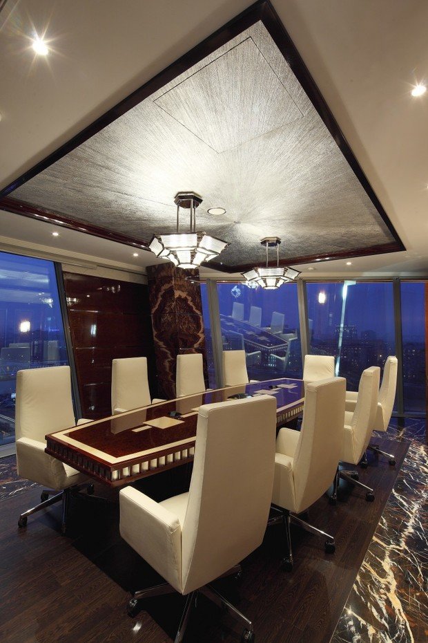 Фото из портфолио Офис в Москва-Сити – фотографии дизайна интерьеров на INMYROOM