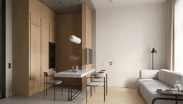 Фото из портфолио Из двушки в трешку. Квартира в Санкт-Петербурге, 52 м2 – фотографии дизайна интерьеров на INMYROOM