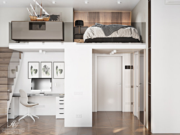 Фото из портфолио ЖК Видный Город – фотографии дизайна интерьеров на INMYROOM