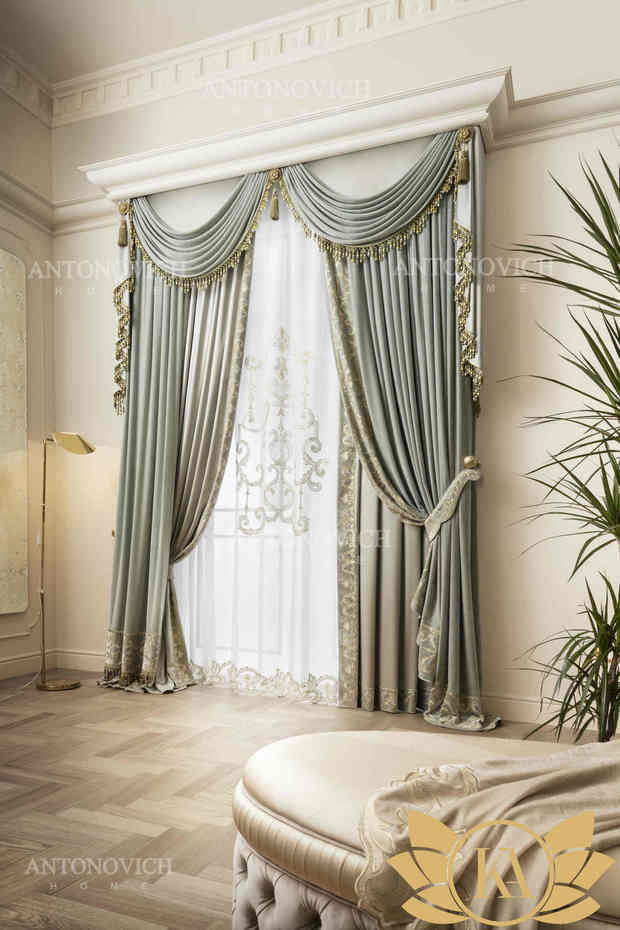 Фото из портфолио Creative Process Of Custom-Made Curtains – фотографии дизайна интерьеров на INMYROOM