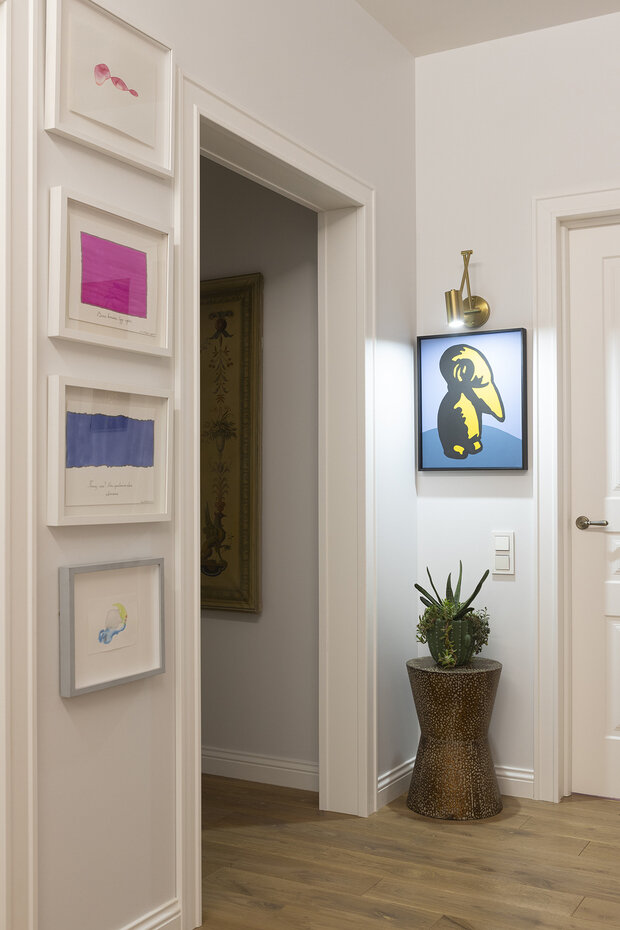 Фотография: Прихожая в стиле Классический, Восточный, Эклектика, Квартира, Проект дня, Москва, 3 комнаты, Более 90 метров, современные интерьеры – фото на INMYROOM