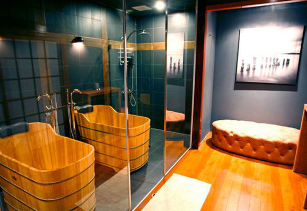 Фотография: Ванная в стиле Лофт, Восточный – фото на INMYROOM