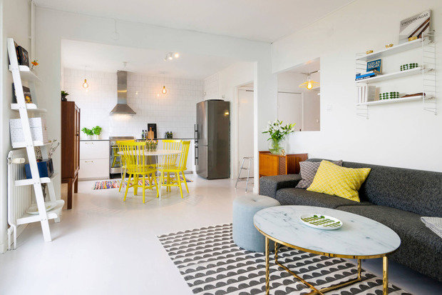 Фото из портфолио Как вам жёлтые стулья?) – фотографии дизайна интерьеров на INMYROOM